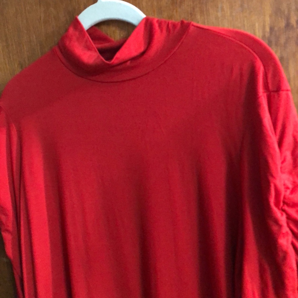 Dennis Basso Red Women's Top Jersey